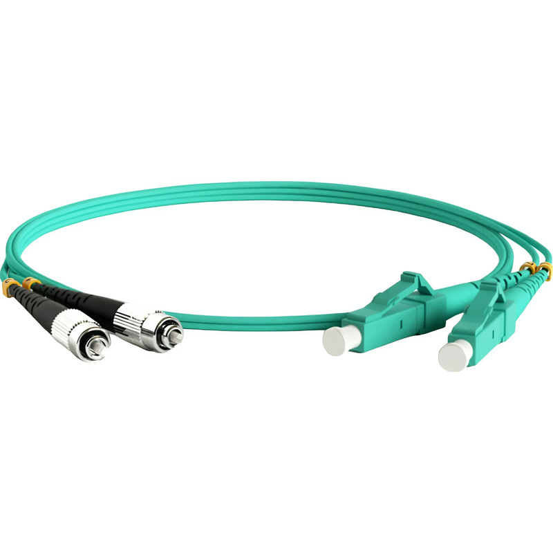 Изображение товара Оптоволоконный патч-корд Hyperline 3м FC-LC LSZH голубой