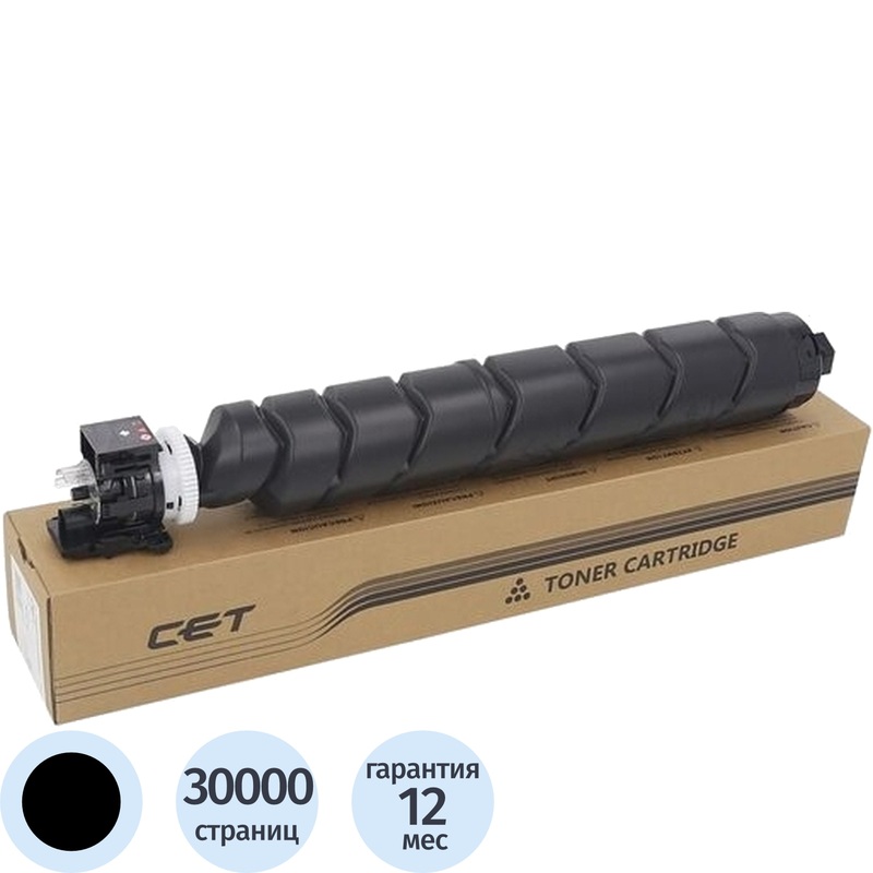 Изображение товара Тонер-картридж Cet TK-8375 для Kyocera чёрный совместимый 30000 страниц