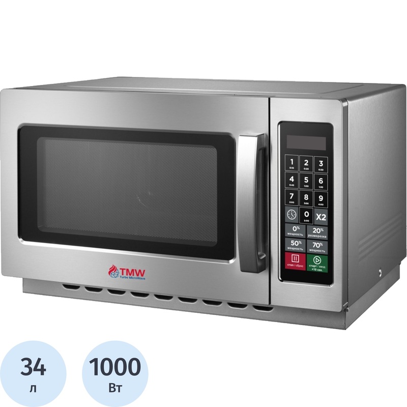 Изображение товара Микроволновая печь Turbo Micro Wave TMW-1100NE-II 34л сенсорная конвекция 1000 Вт