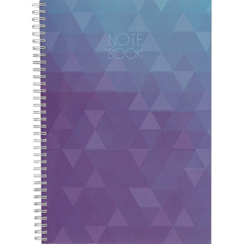 Изображение товара Бизнес-тетрадь Attache Cristal А4 120 листов фиолетовая в клетку на спирали