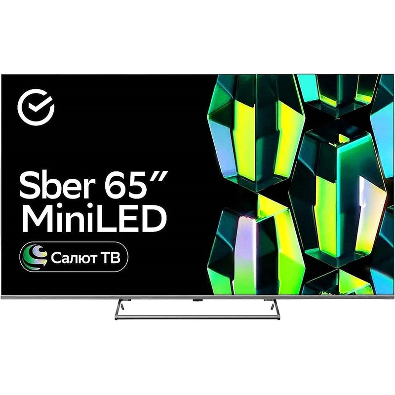 Изображение товара Телевизор 65" Sber SDX-65UML7450 Ultra HD 4K Smart TV с Mini LED
