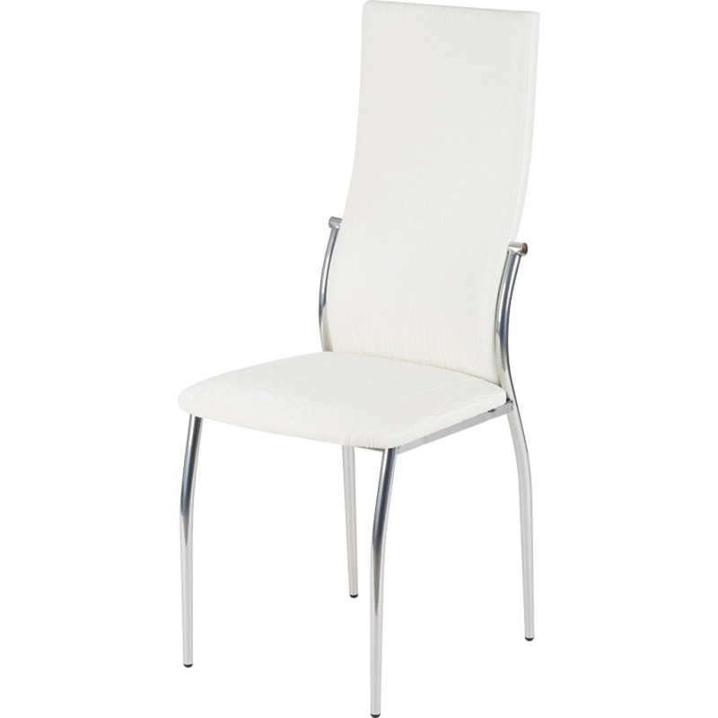 Изображение товара Стул обеденный Пекин светло-серый (искусственная кожа, металл, 2 штуки в упаковке)