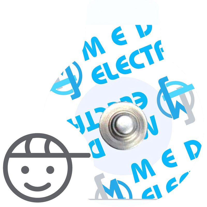 Изображение товара Электроды для ЭКГ одноразовые Medico MSGST-27 32x25 мм 50 штук