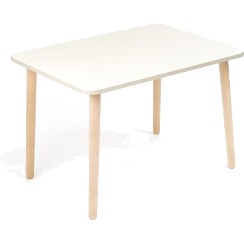 Изображение товара Детский стол серии Джери 700x500x460 мм из МДФ и натурального дерева