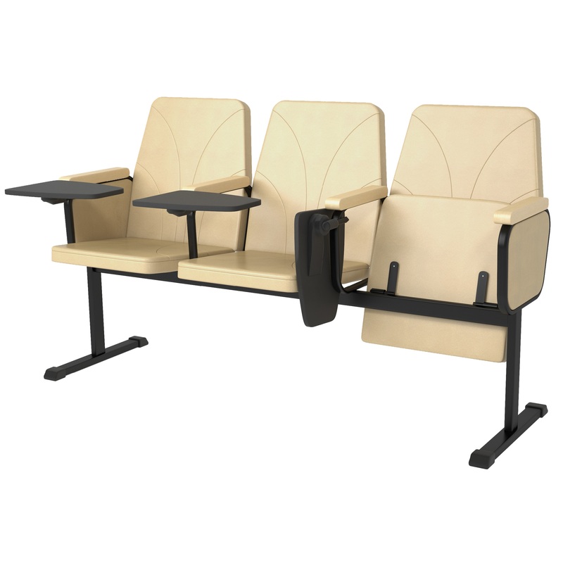 Изображение товара Многоместная секция Versa КМ15/2P-2Н 3 места искусственная кожа металл