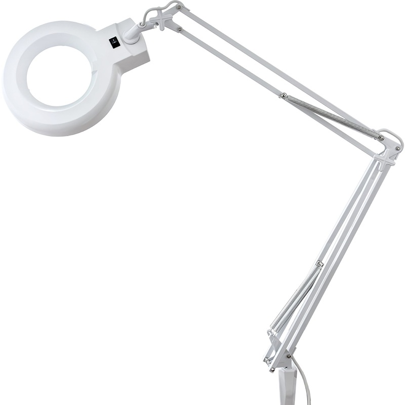 Изображение товара Rexant 5D лупа на струбцине с подсветкой, 2.25x, 127 мм