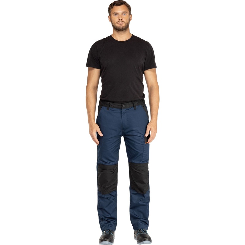 Изображение товара Мужские рабочие брюки MACH1 Range летние с карманами синего цвета