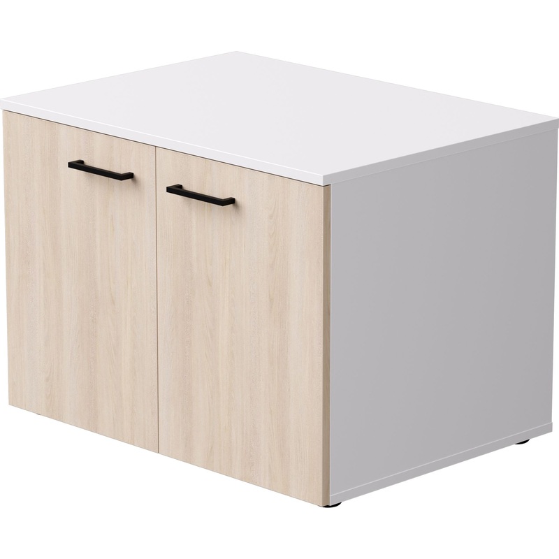 Изображение товара Тумба приставная EVO 254T003W3DY дуб соната/белый 800x604x588 мм для оргтехники