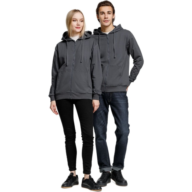 Изображение товара Толстовка Siverga 2.0 серая унисекс размер L хлопок 230 г/м2