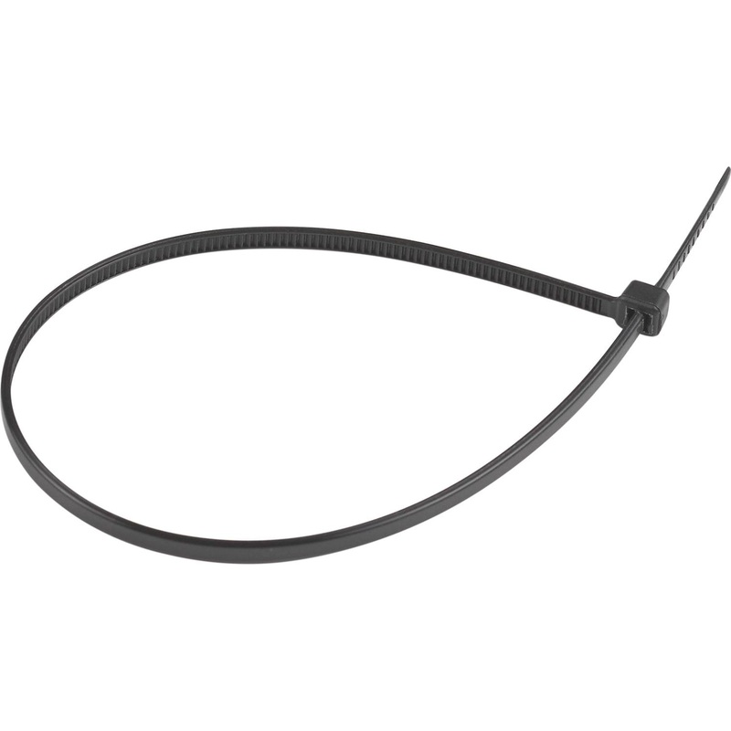 Изображение товара Стяжка хомут Эра 350x4.8 черная 100 штук в упаковке