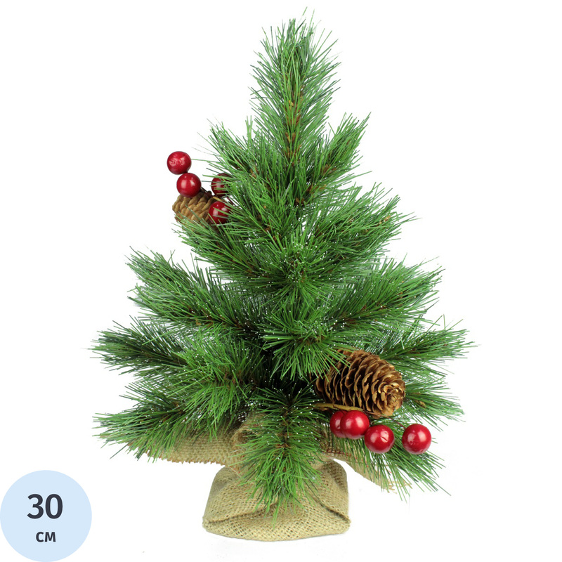 Изображение товара Искусственная елка Morozco Tiffany настольная 30 см с украшениями