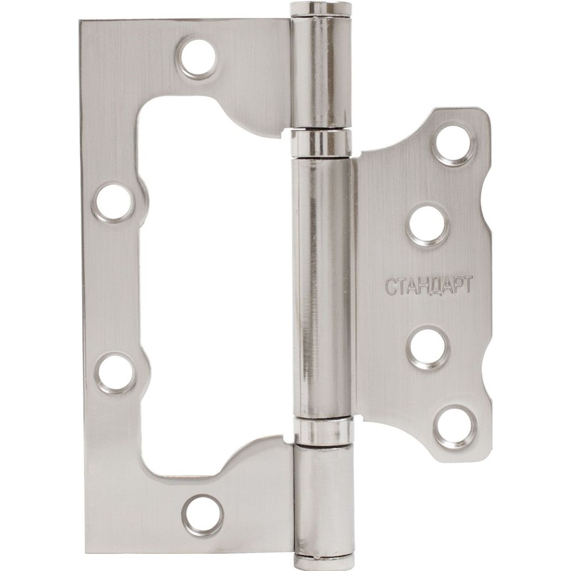 Изображение товара Дверная петля Стандарт 2BB SN накладная универсальная никель матовая