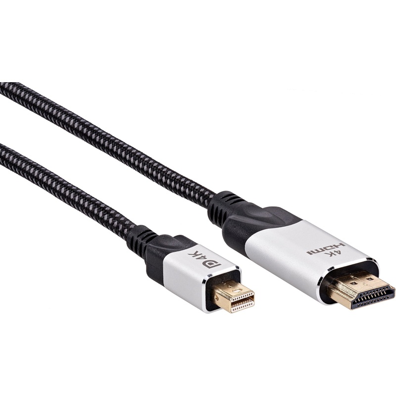 Изображение товара Кабель Vcom mini DisplayPort - HDMI 1.8 метра (CG615M-1.8)