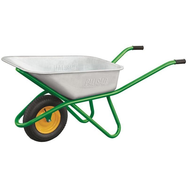 Изображение товара Профессиональная одноколесная садово-строительная тачка Palisad 200 кг Россия