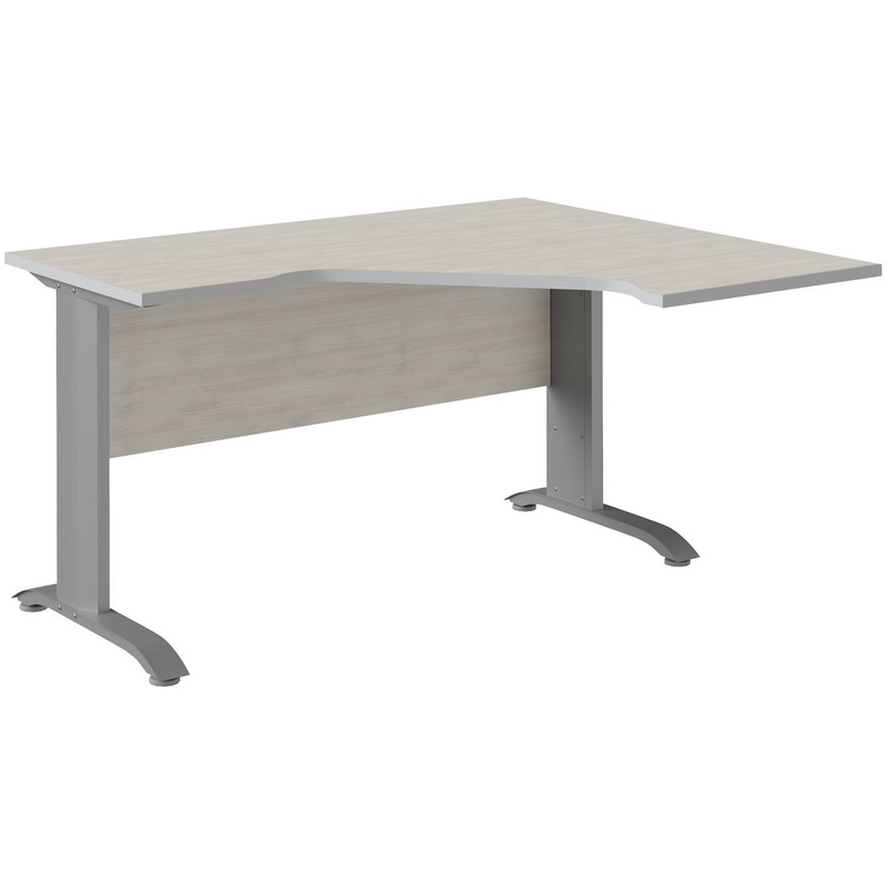 Изображение товара Рабочая станция Swift правая, дуб шамони светлый/серый, 1400x1200x750 мм