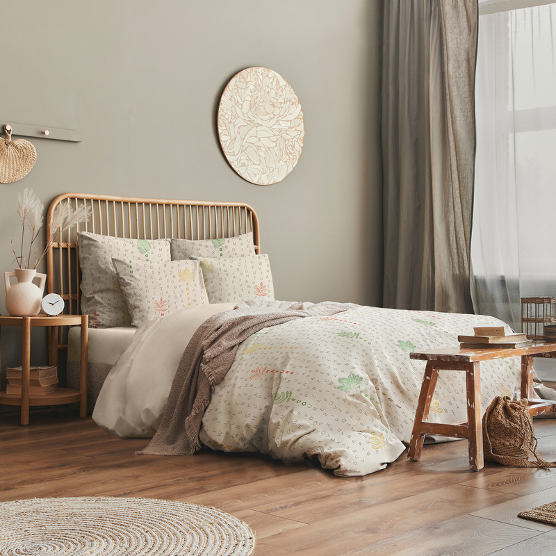 Изображение товара Комплект постельного белья Волшебная ночь Romance 2-спальный перкаль 50x70 см