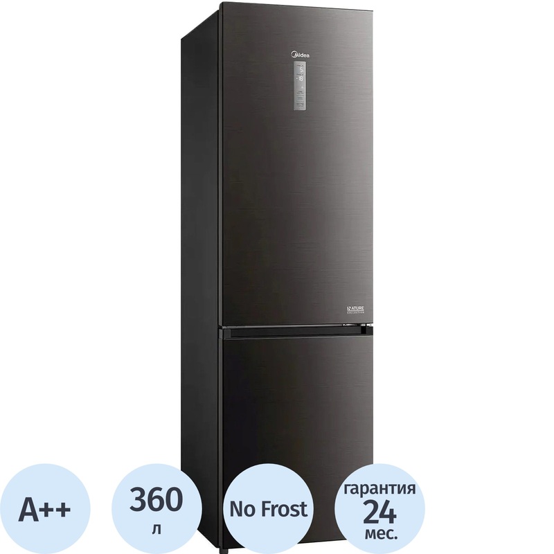 Изображение товара Двухкамерный холодильник Midea MDRB521MIE28OD с no frost сенсорным управлением