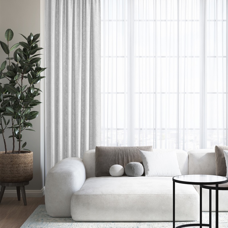 Изображение товара Штора Волшебная ночь 200x270 см серый блэкаут