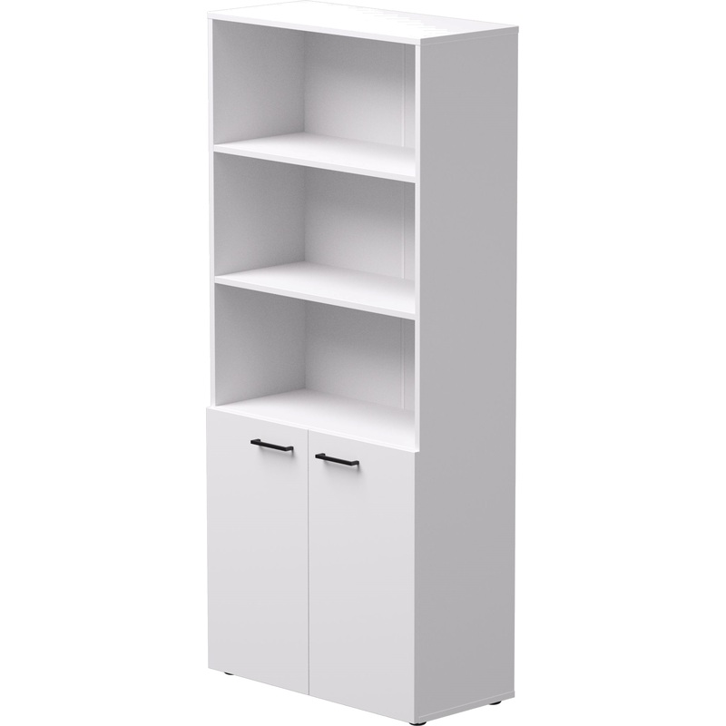 Изображение товара Шкаф для документов EVO 254H003W3 полузакрытый белый 800х383х1835 мм