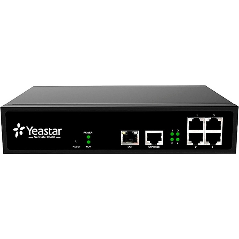 Изображение товара Шлюз VoIP-BRI Yeastar TB400 - компактное устройство для бизнеса