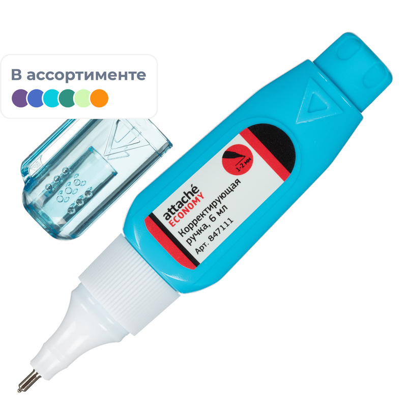 Изображение товара Корректирующий карандаш Attache Economy 6 мл (быстросохнущая основа)