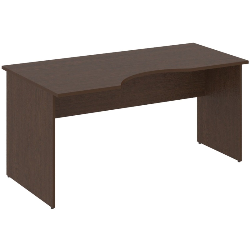Изображение товара Эргономичный левый офисный стол Riva А.СА-1 Л венге 1600х900х750 мм