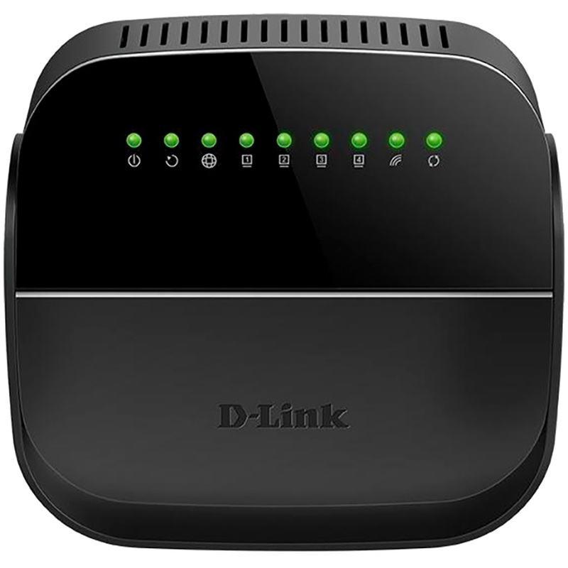Изображение товара Маршрутизатор D-Link DSL-2640U/R1A с Wi-Fi 150 Мбит/с и 5 портами LAN