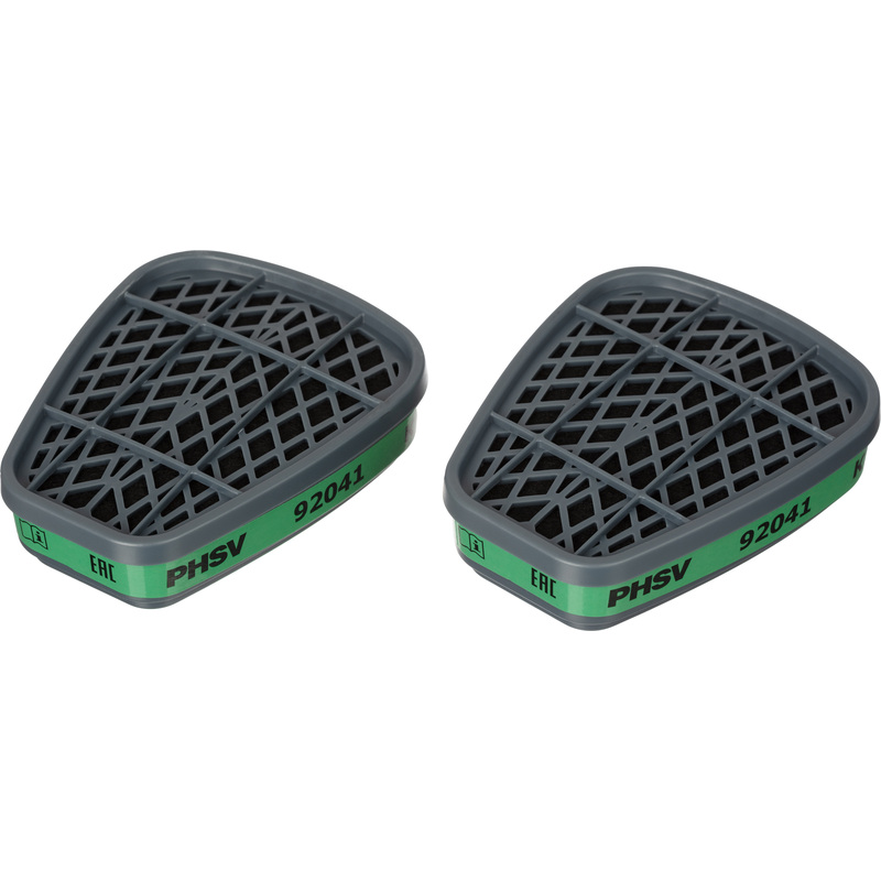 Изображение товара Фильтр противогазовый PHSV 92041 К1 с угольным слоем (2 штуки в упаковке)