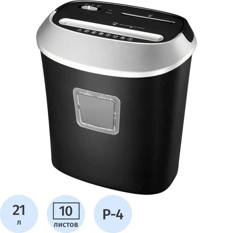 Изображение товара Уничтожитель документов Office Kit S50 4 уровня секретности 21 л