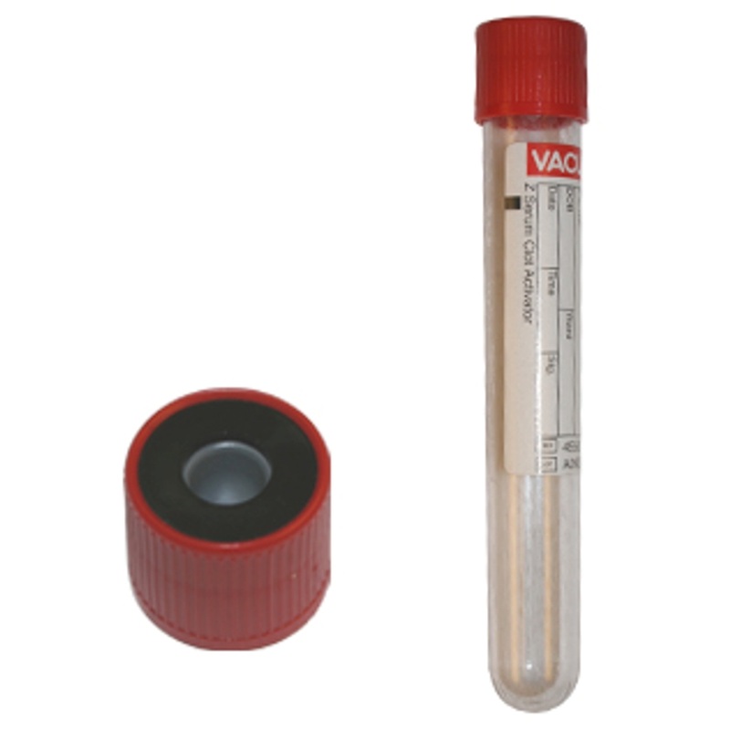 Изображение товара Вакуумные пробирки Vacuette 6 мл с активатором свертывания (50 штук)