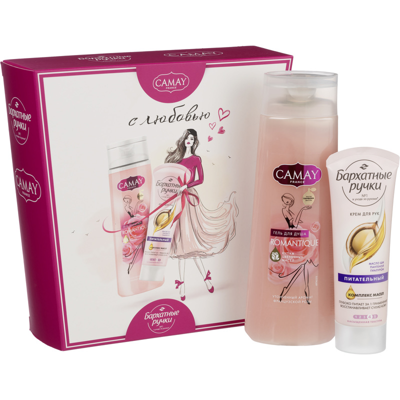 Изображение товара Подарочный набор косметики для женщин Camay/Бархатные ручки