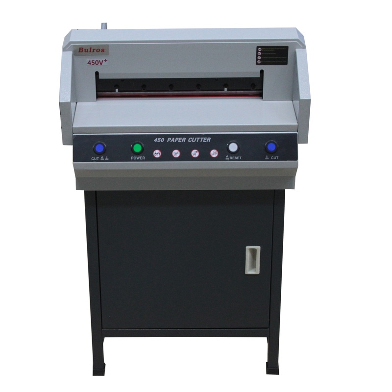 Изображение товара Гильотинный резак для бумаги Bulros 450 Vplus формат А3 с автоматическим прижимом и подсветкой лини