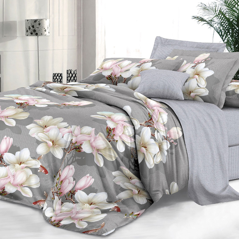 Изображение товара Комплект постельного белья Эльф Дама 1.5-спальное сатин 70x70 см