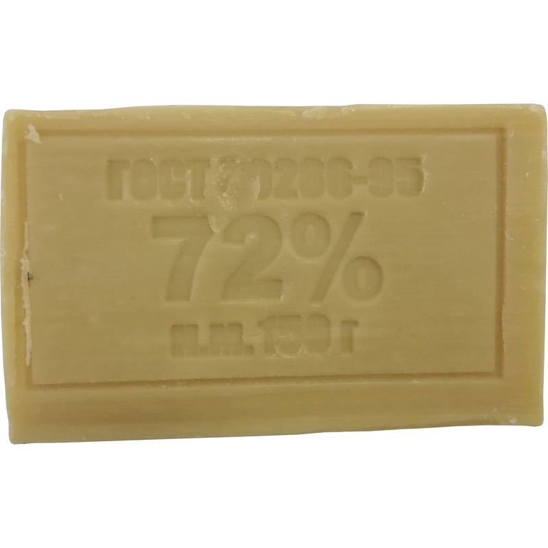 Изображение товара Мыло хозяйственное Меридиан 72% 150 г без обёртки