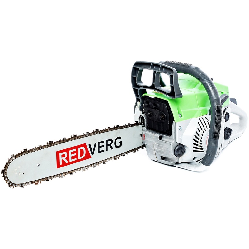 Изображение товара Бензиновая цепная пила Redverg RD-GC50-16 мощностью 2 кВт и длиной шины 40 см