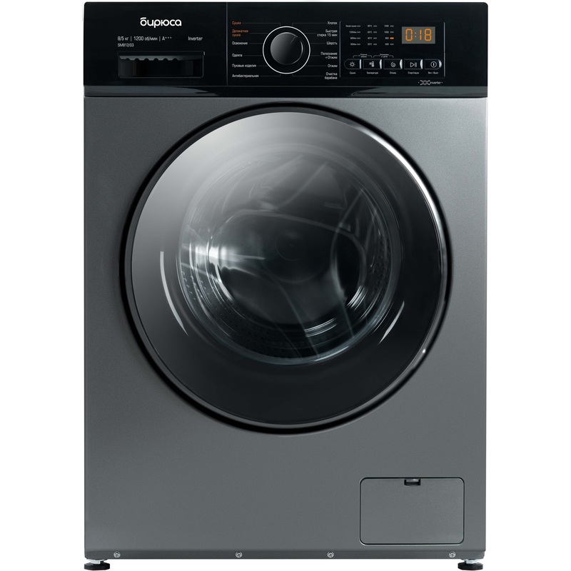 Изображение товара Стиральная машина Бирюса WMD-SM812/03M 8 кг с сушкой