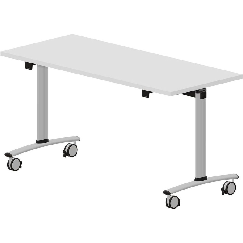 Изображение товара Стол для переговоров Connect 146BLAL белый/серый 1400х600х725 мм