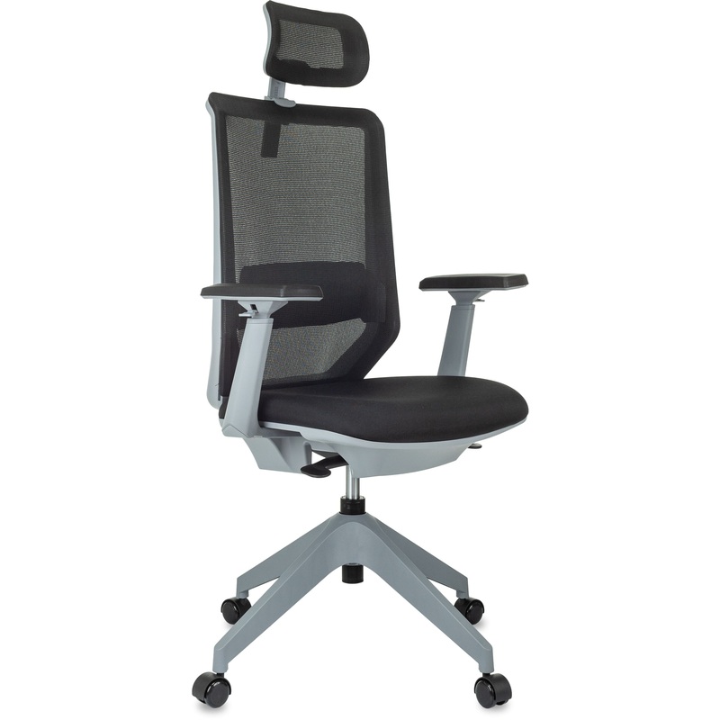 Изображение товара Кресло для руководителя Бюрократ MC-G611NL-H чёрное сетка/ткань