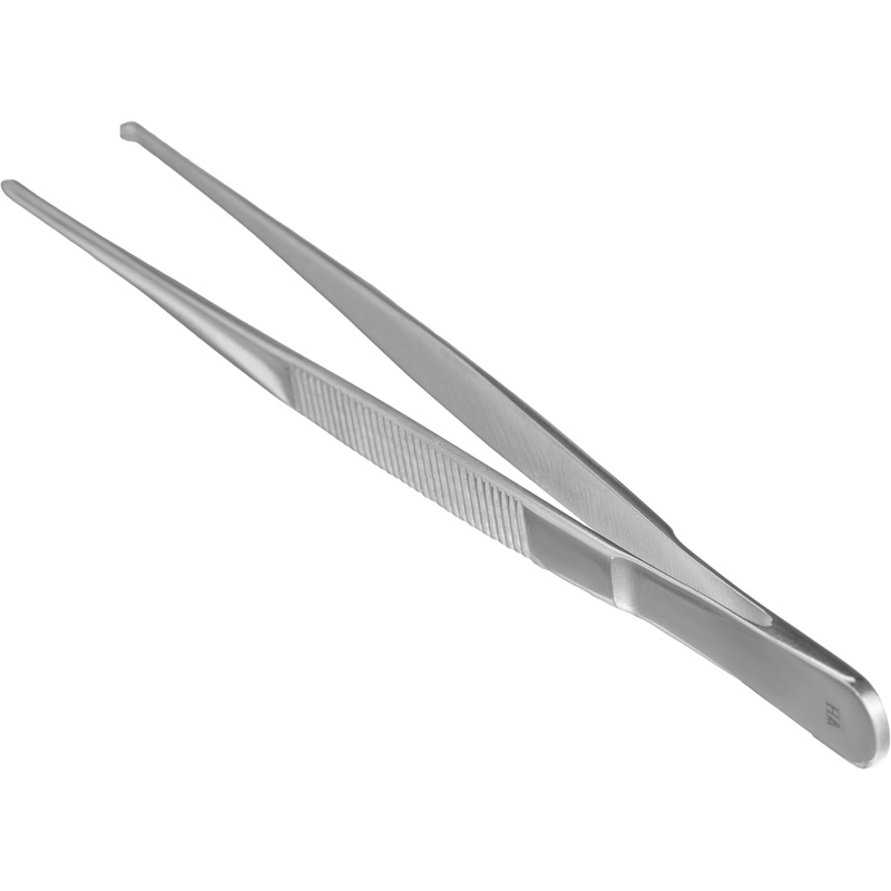 Изображение товара Пинцет хирургический 150х2.5 мм многоразовый прямая сталь