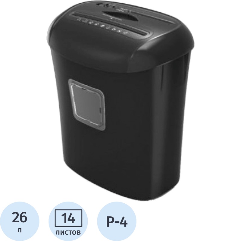 Изображение товара Уничтожитель документов Gladwork iShred 14HCD Effect 4-й уровень секретности 26 л