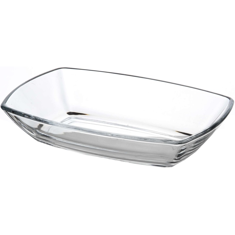 Изображение товара Стеклянное блюдо сервировочное Pasabahce Tokio 18х12 см набор 2 шт