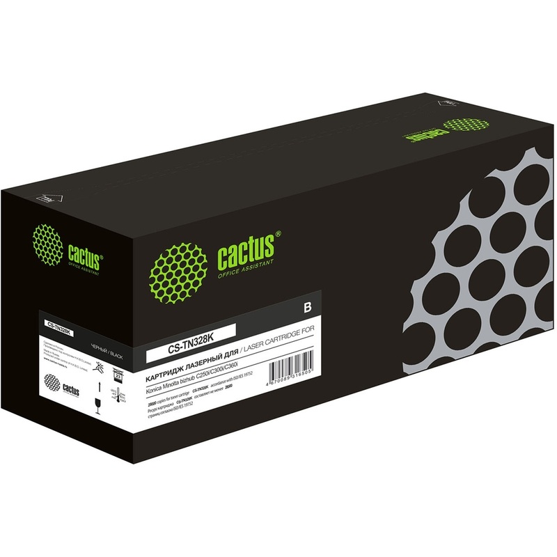 Изображение товара Картридж лазерный Cactus CS-TN328K M2540 для Kyocera черный совместимый