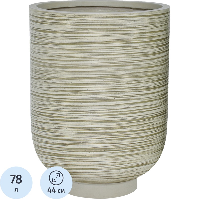 Изображение товара Кашпо Idealist lite Нео 78 л зелёное (58x44 см)