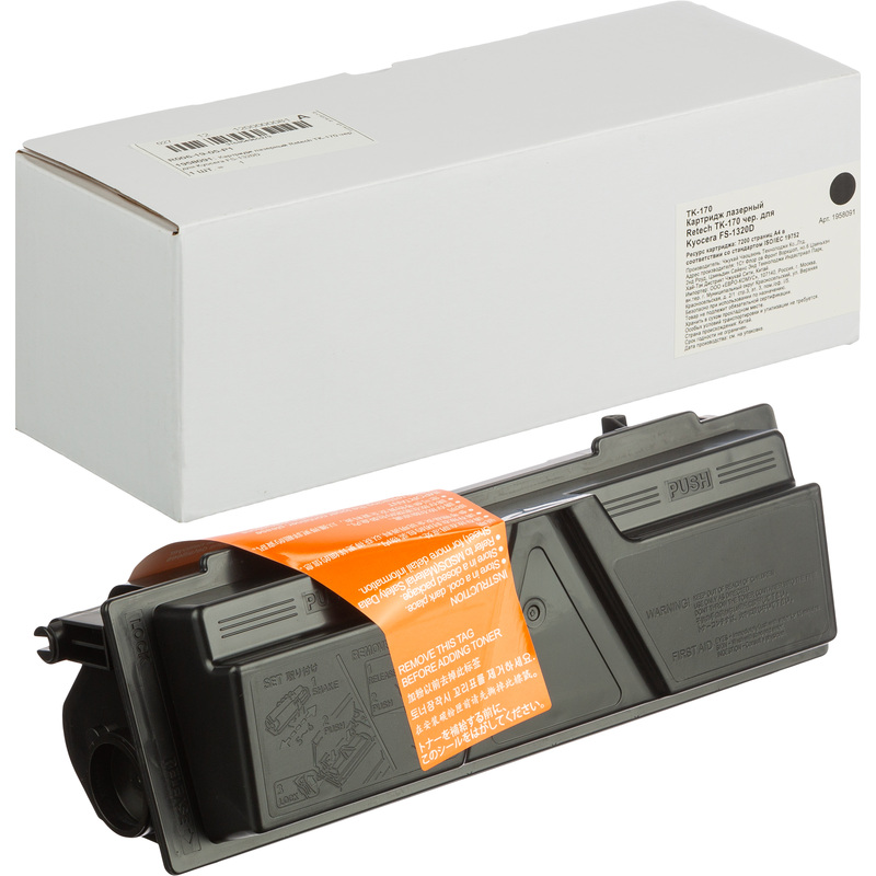 Изображение товара Картридж лазерный Retech TK-170 для Kyocera черный совместимый
