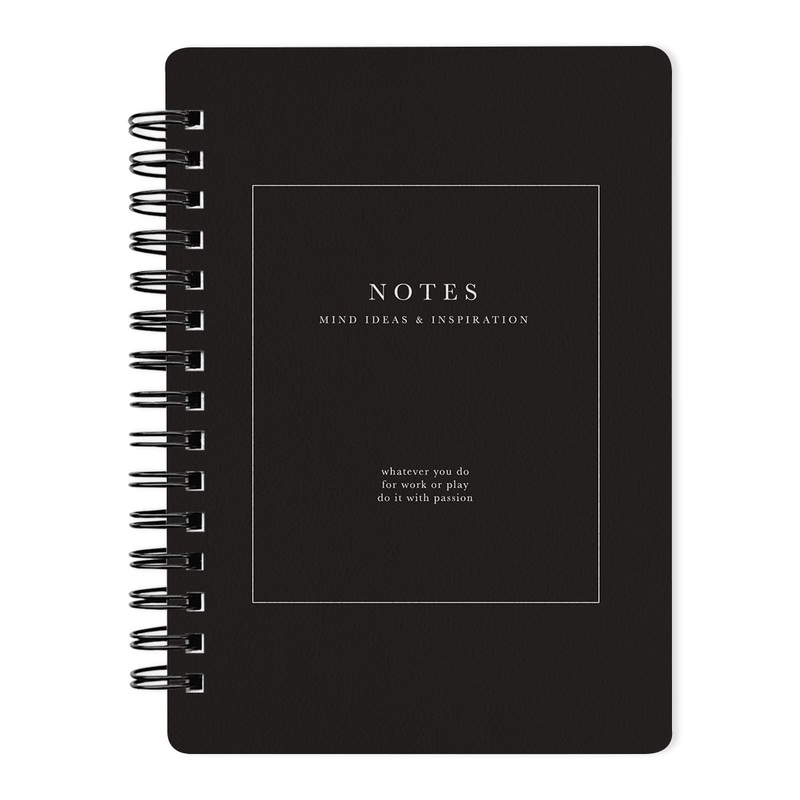 Изображение товара Блокнот Be Smart Notes 100х140 мм 120 листов черный в клетку