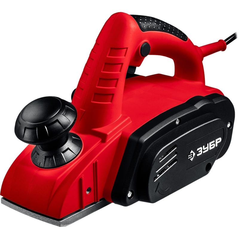 Изображение товара Электрорубанок Зубр ЗР-750-82 с высокой мощностью и надежной конструкцией