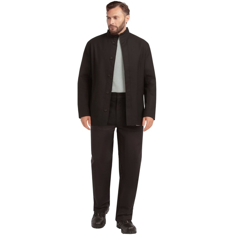 Изображение товара Жаростойкий летний рабочий костюм для сварщиков 56-58 рост черный