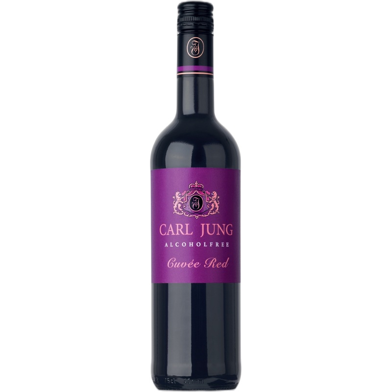 Изображение товара Вино безалкогольное Carl Jung Cuvee red полусухое красное 0.75 л Изображение товара Вино безалкогольное Carl Jung Cuvee red полусухое красное 0.75 л