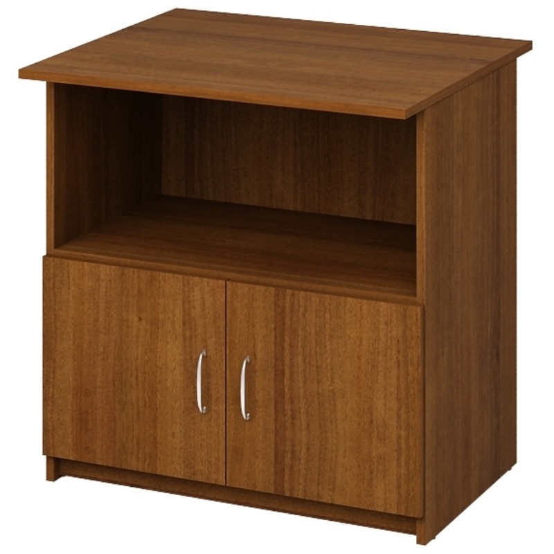 Изображение товара Тумба под оргтехнику Бюджет 2558 орех французский 720х600х740 мм