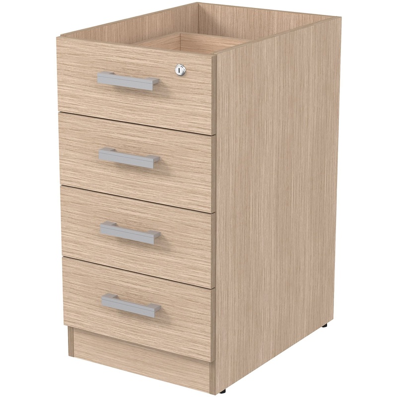 Изображение товара Тумба приставная 2ТЗ.002 с 4 ящиками стильная и практичная для хранения